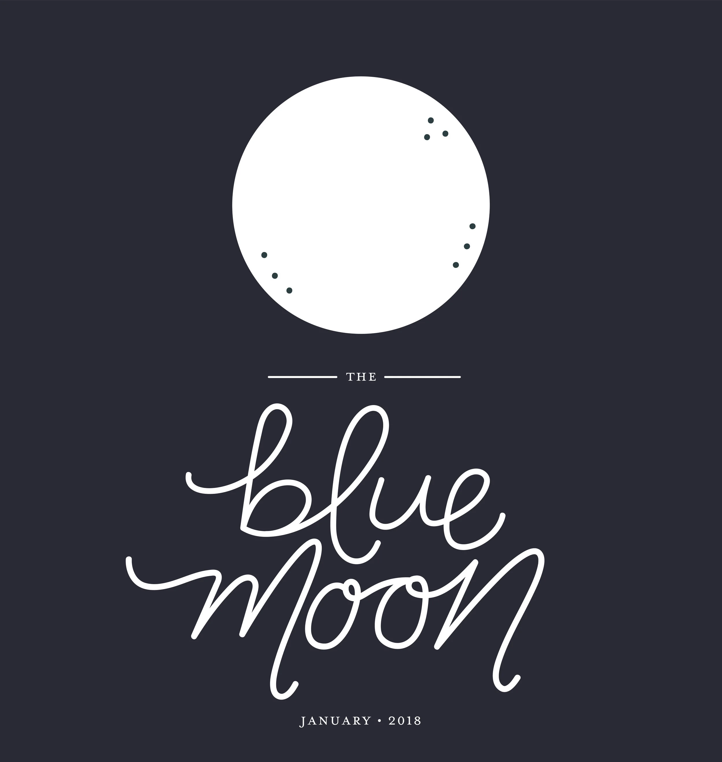 January Blue Moon