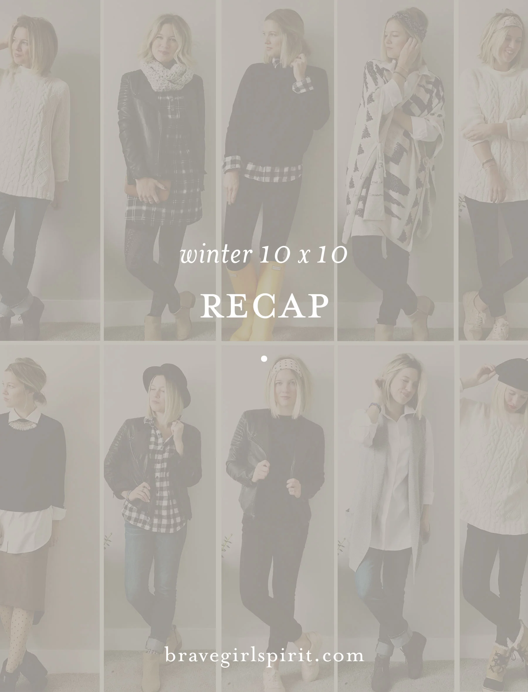 Winter 10×10: Fave looks + insights