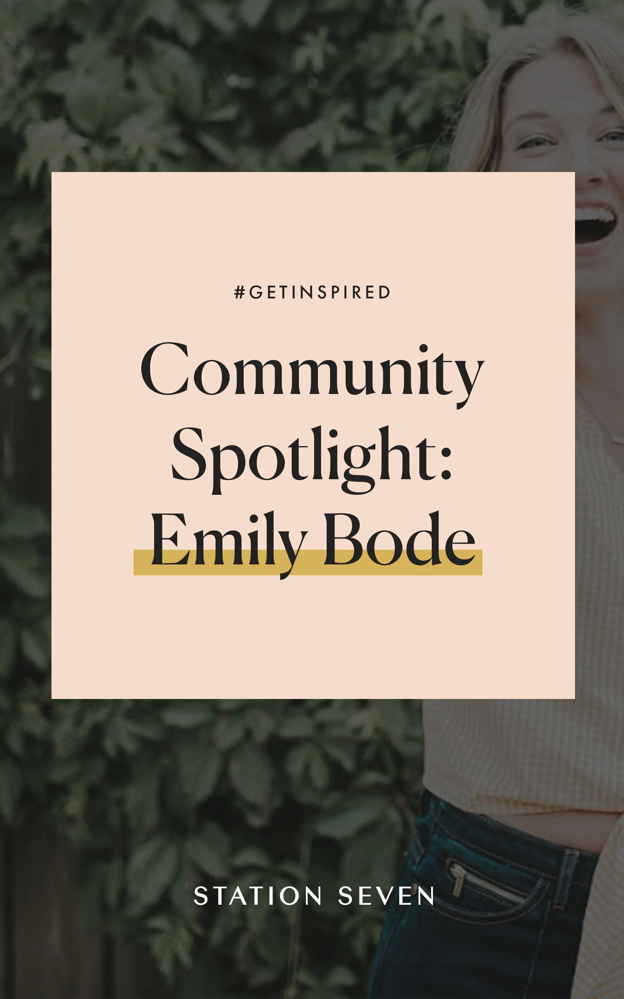 Community Spotlight Interview on Station Seven