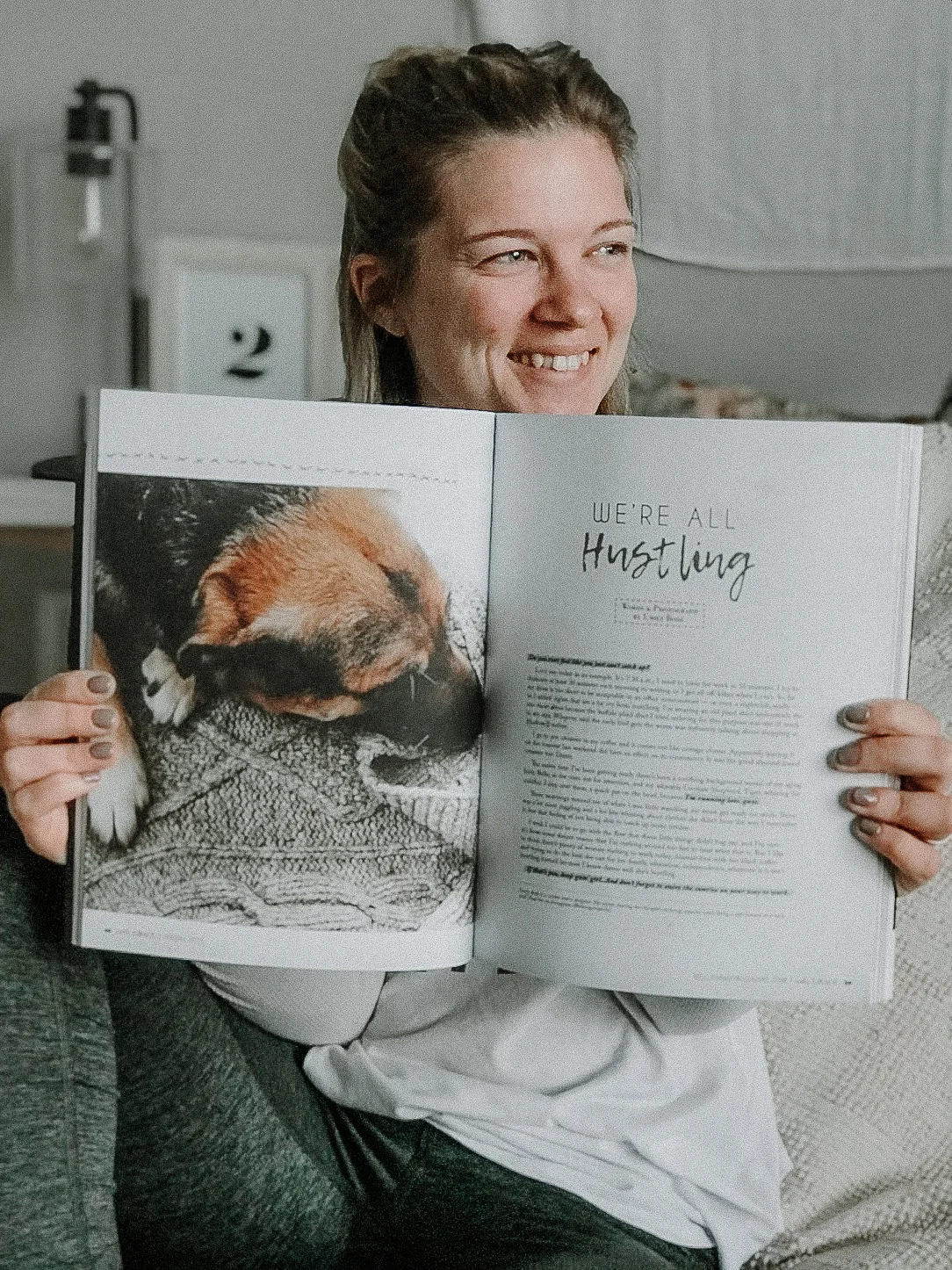 Brave Girl featured in Bella Grace magazine, Spring Issue 2018 | Brave Girl Design + Blog