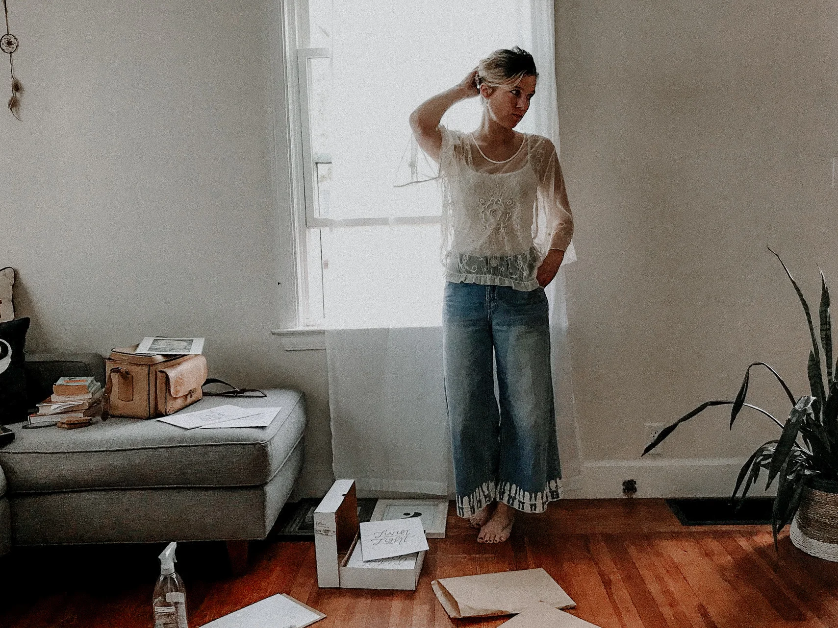 Spring Capsule 2018: White &amp; Denim #anthrostyle | Brave Girl Blog