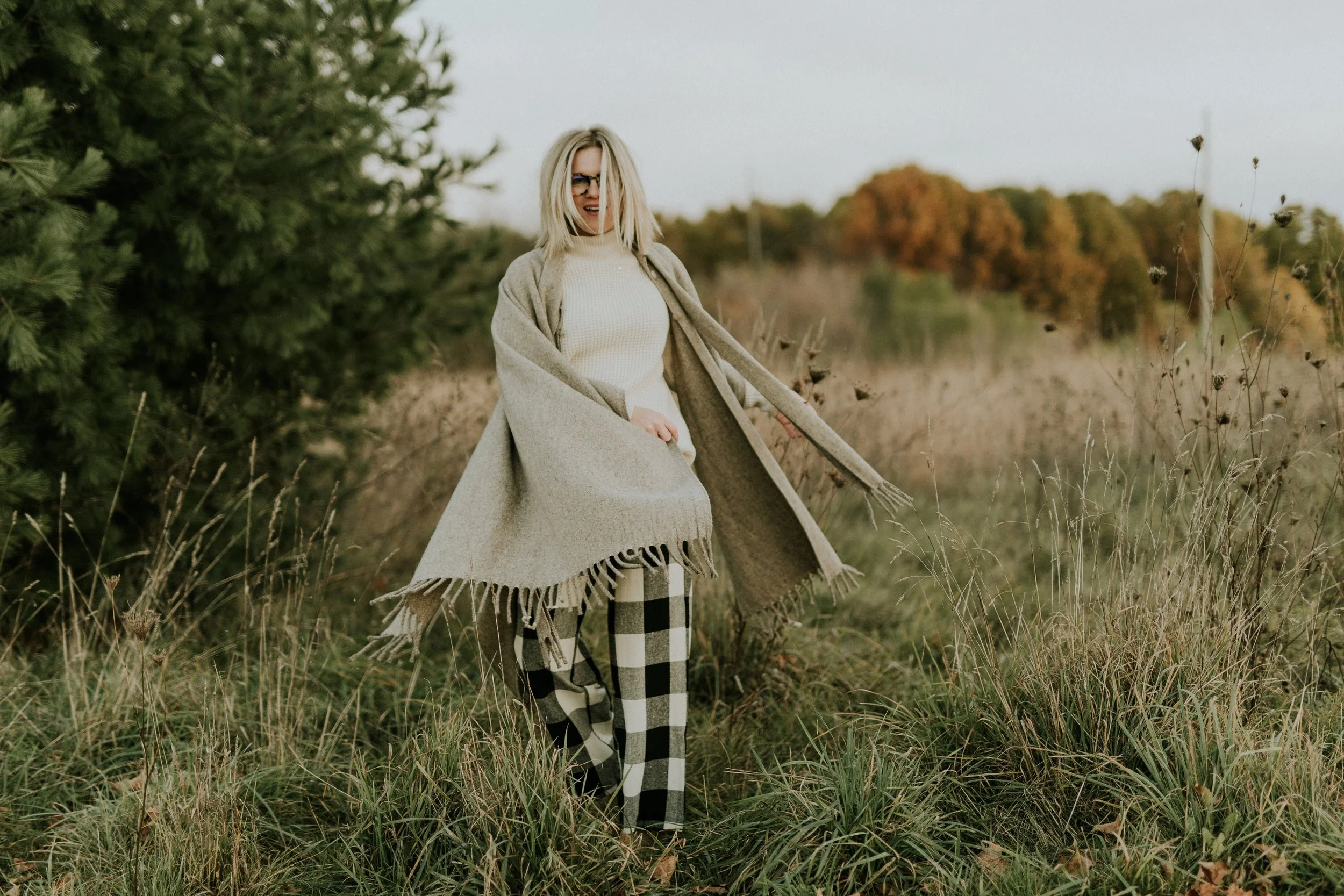 Winter Capsule 2018: thrifted wool coat | Brave Girl Spirit blog | photo by Leigh Ann Cobb Photography