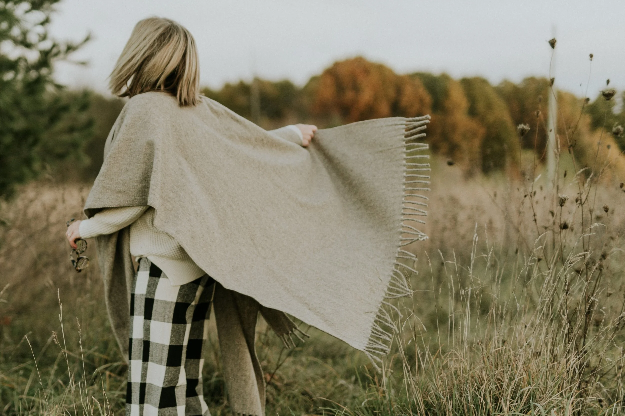 Winter Capsule 2018: thrifted wool coat | Brave Girl Spirit blog | photo by Leigh Ann Cobb Photography