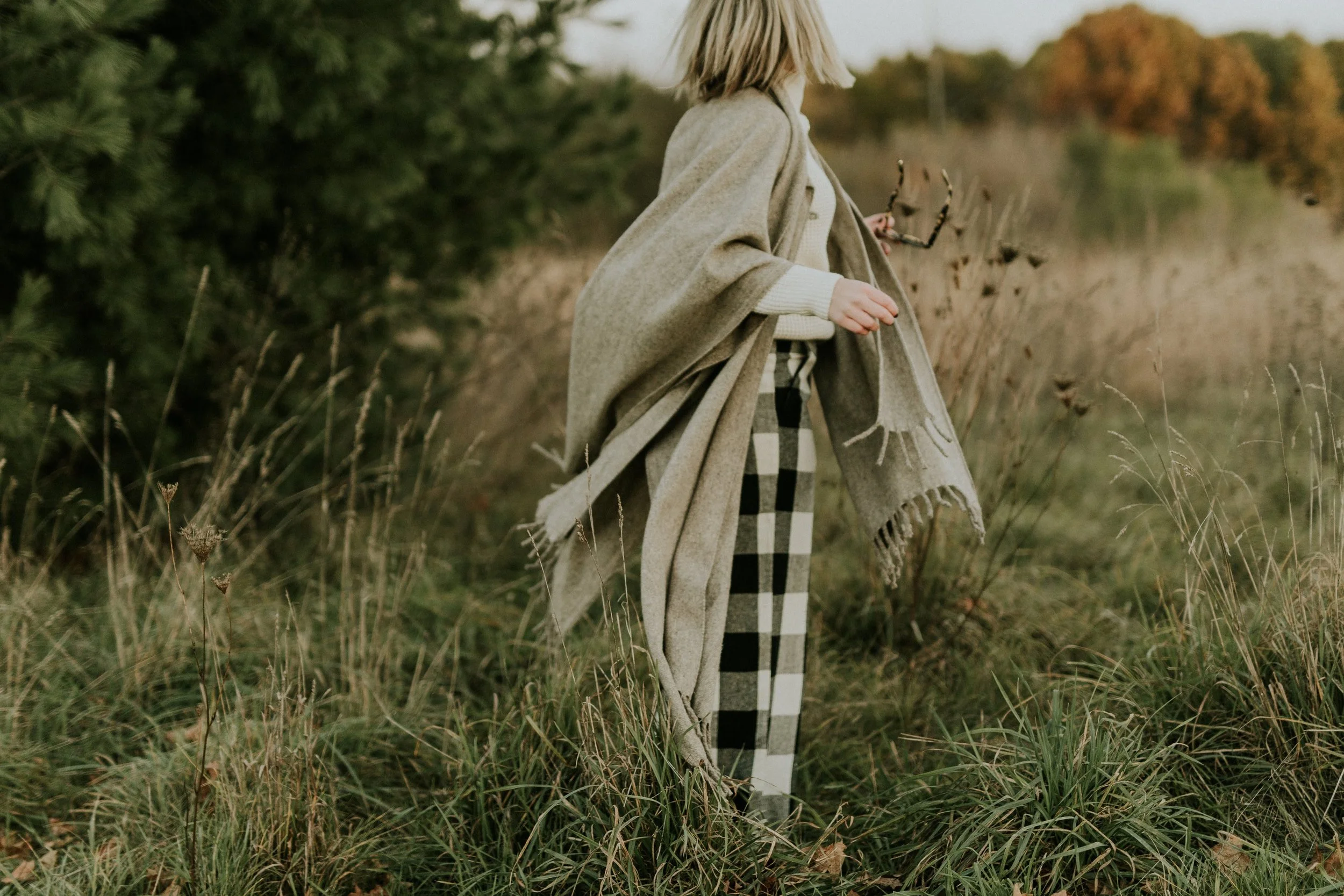 Winter Capsule 2018: thrifted wool coat | Brave Girl Spirit blog | photo by Leigh Ann Cobb Photography