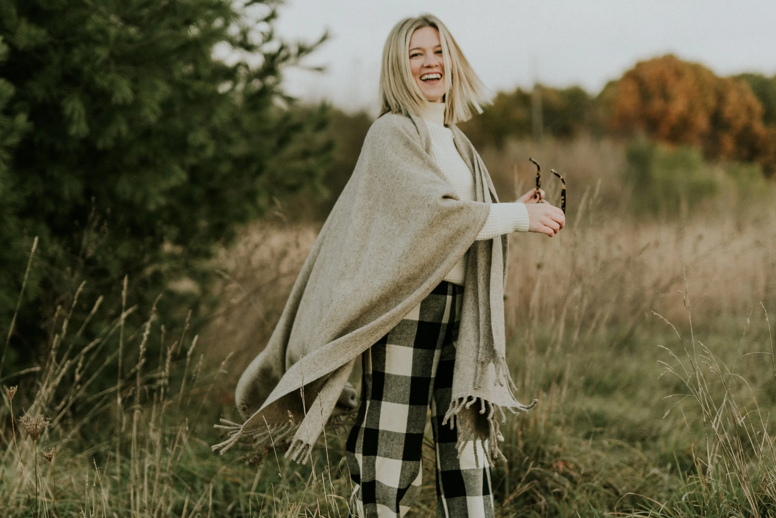 Winter Capsule 2018: thrifted wool coat | Brave Girl Spirit blog | photo by Leigh Ann Cobb Photography