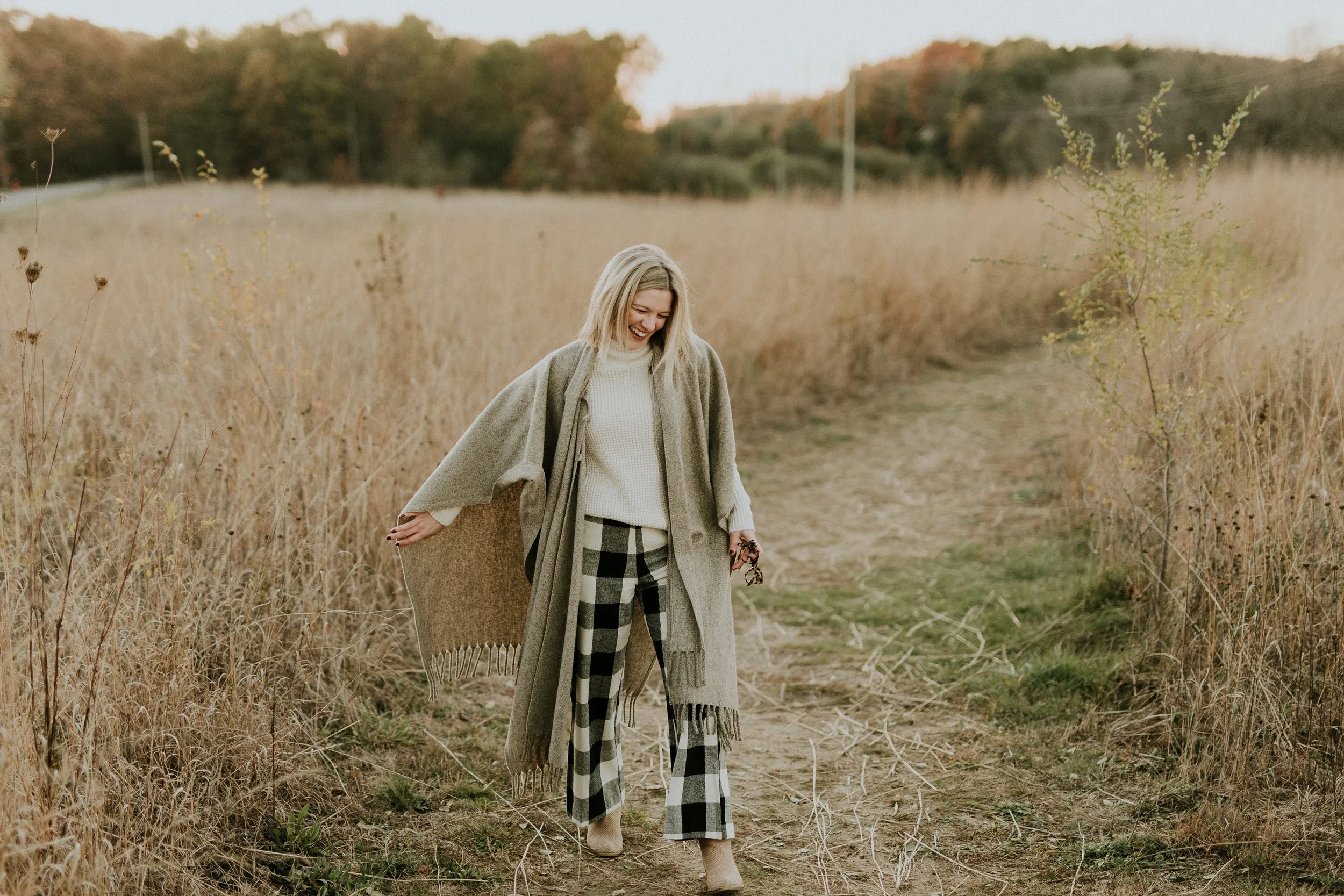 Winter Capsule 2018: thrifted wool coat | Brave Girl Spirit blog | photo by Leigh Ann Cobb Photography