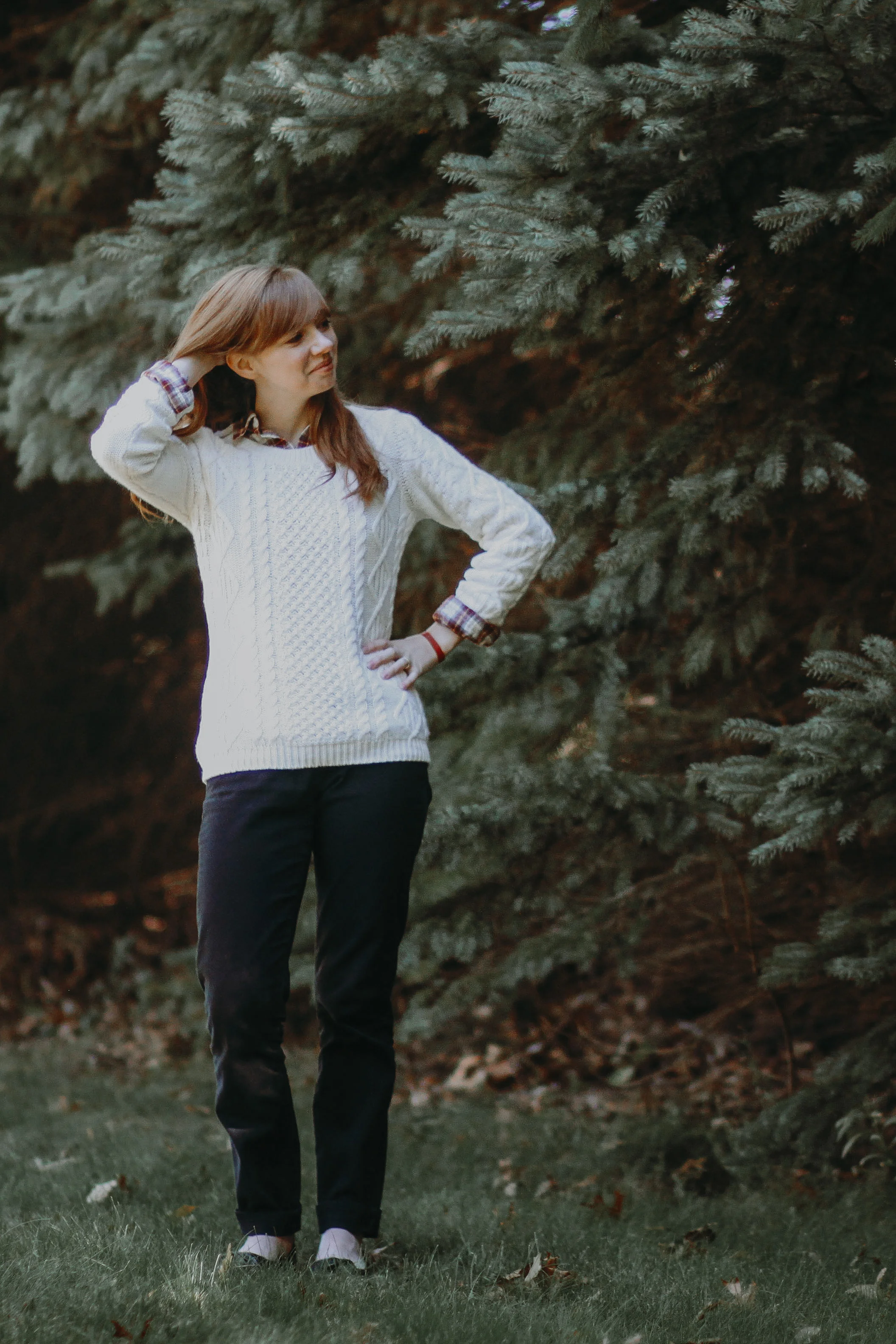 3 quick ways to layer flannel | Guest post by Lauren Pinner | emilybode.com