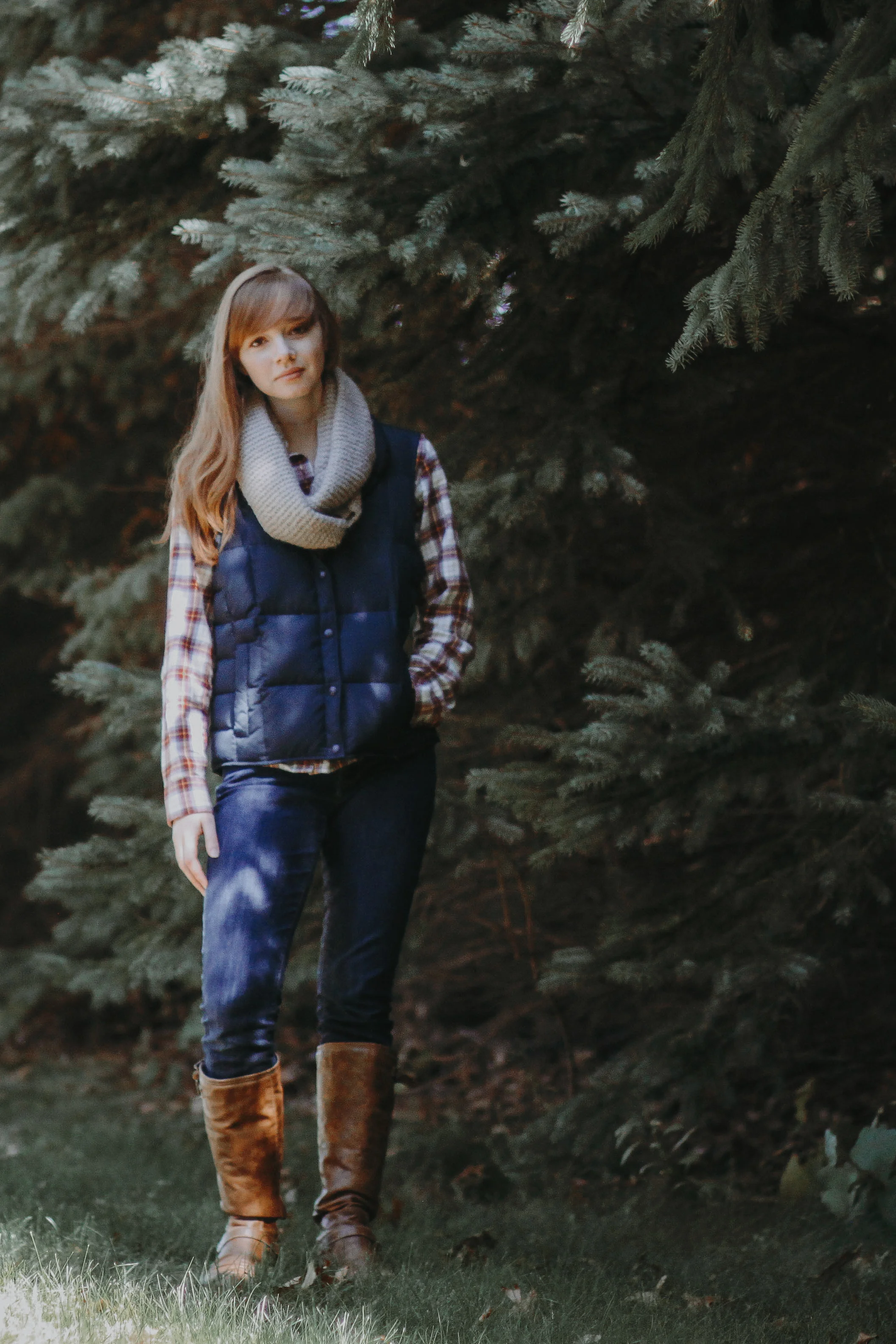 3 quick ways to layer flannel | Guest post by Lauren Pinner | emilybode.com