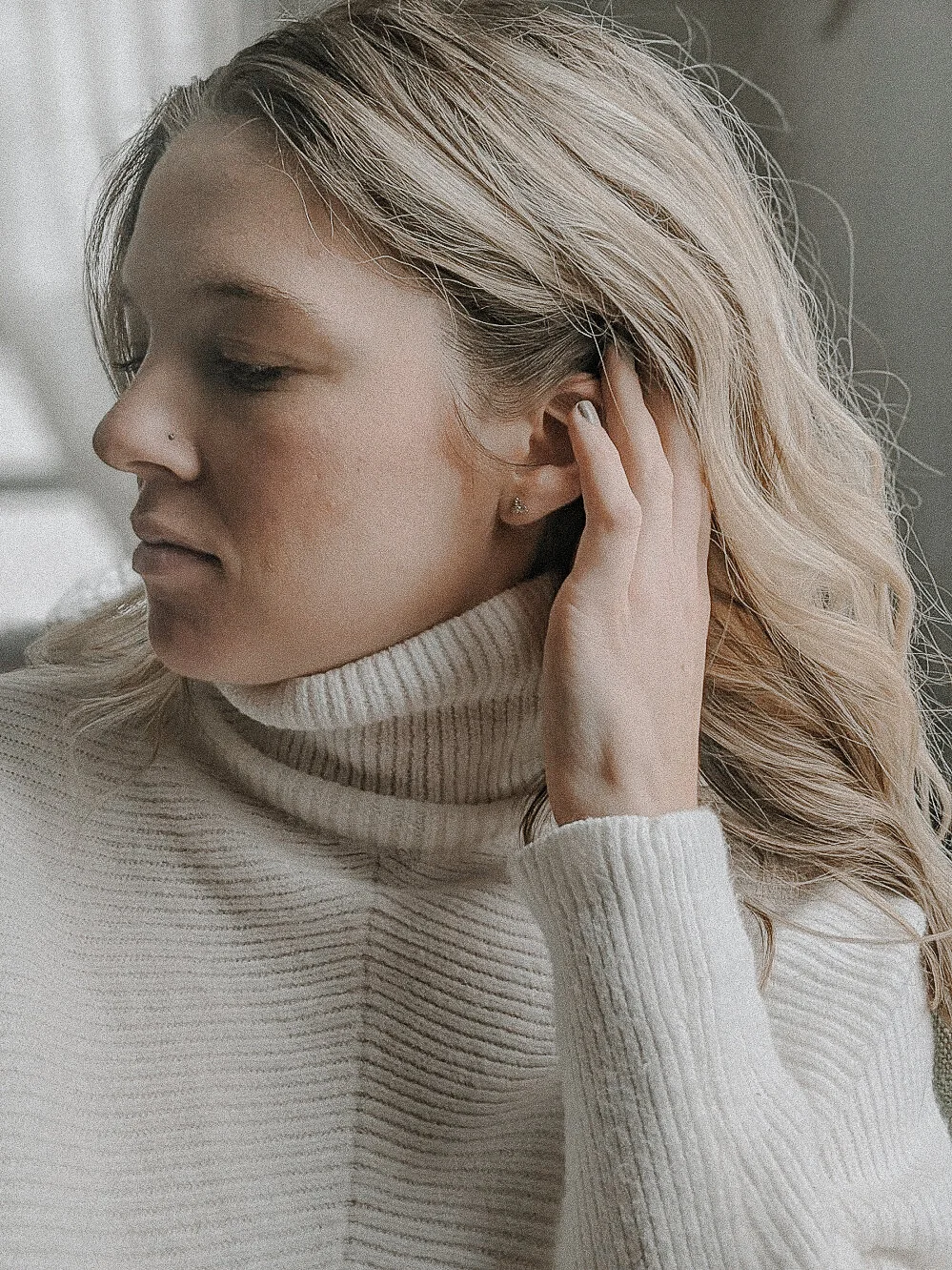 A Granddaughter's Memory | Mejuri Lotus Studs | Emily Bode blog