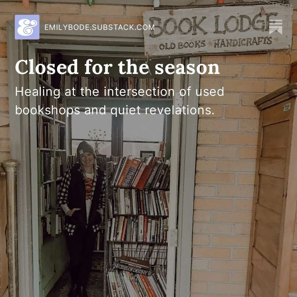 Closed for the Season