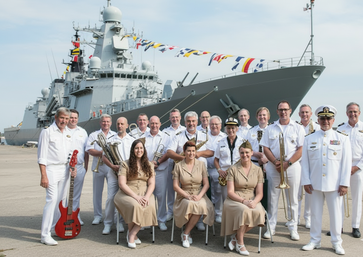 Première concert “Mark River Navy Swing Patrol”