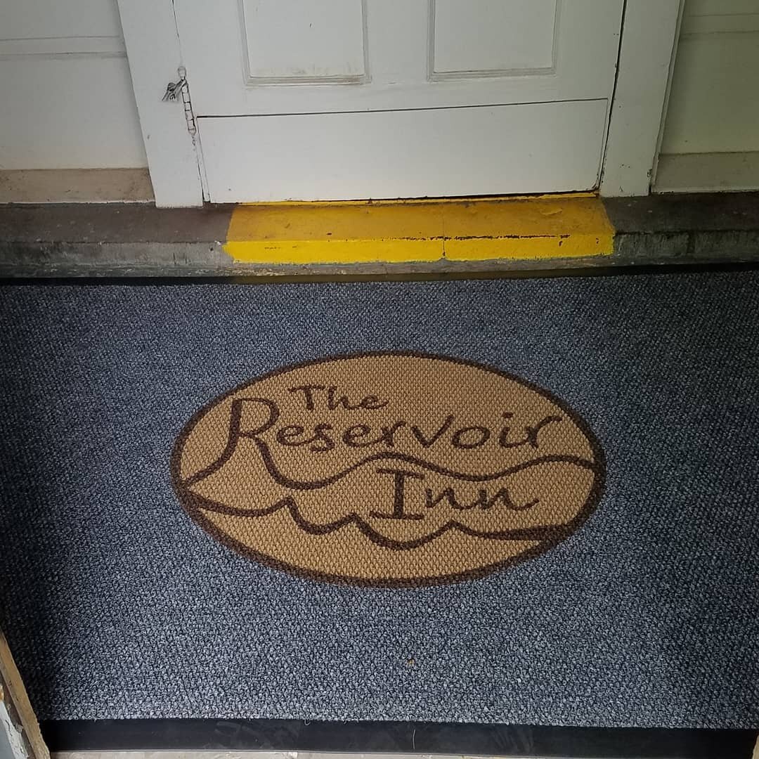 And a lovely new door mat, just so you know where you are!