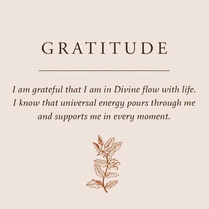 Staying grateful no matter the circumstances is one of the most powerful tools we can exercise. 

It is easy to come out of balance or be reactive to everything going on around us. When we remind ourselves to come back into alignment we are more clea