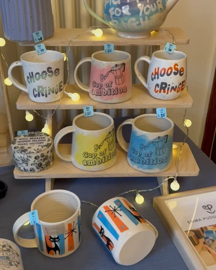 Day 2 of @totterdownarttrail is well underway. Open till 5pm at 13 Hawthorne Street, Totterdown, BS4 3DD with @e.ketteringham @melwickham @carajaneuk #totterdownartstrail