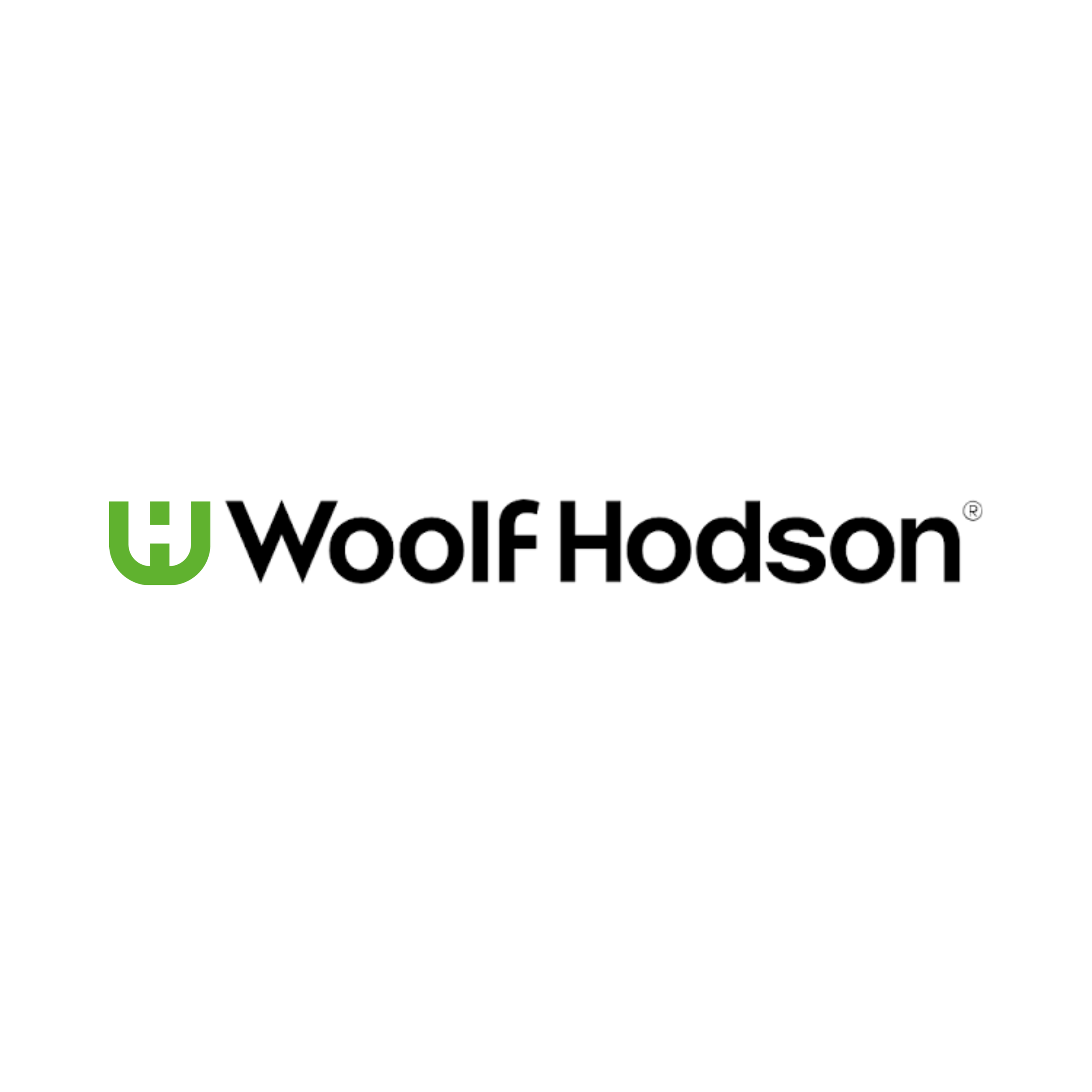 Woolf Hodson logo with green and black text on white background.