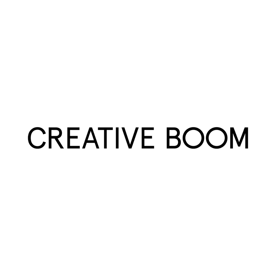 Text "Creative Boom" on white background