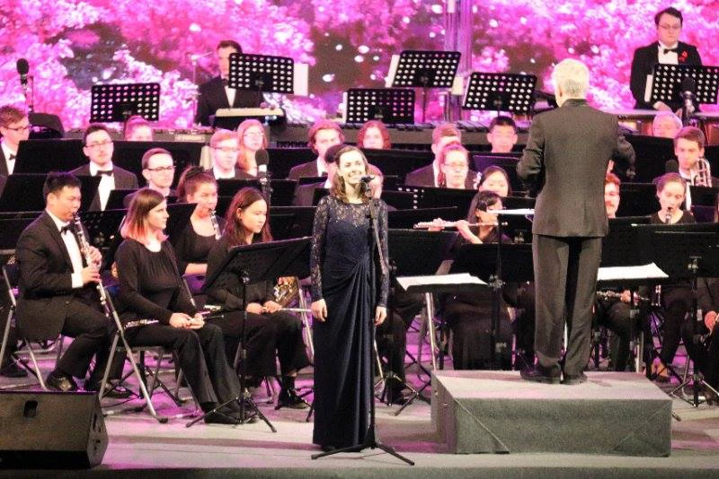  UW Wind Ensemble performing at Sichuan University in Chengdu, China 