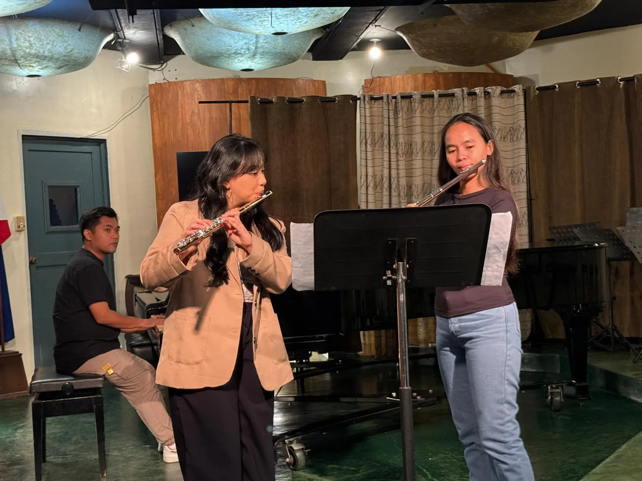 Masterclass at the University of the Philippines Diliman College of Music, March 2025