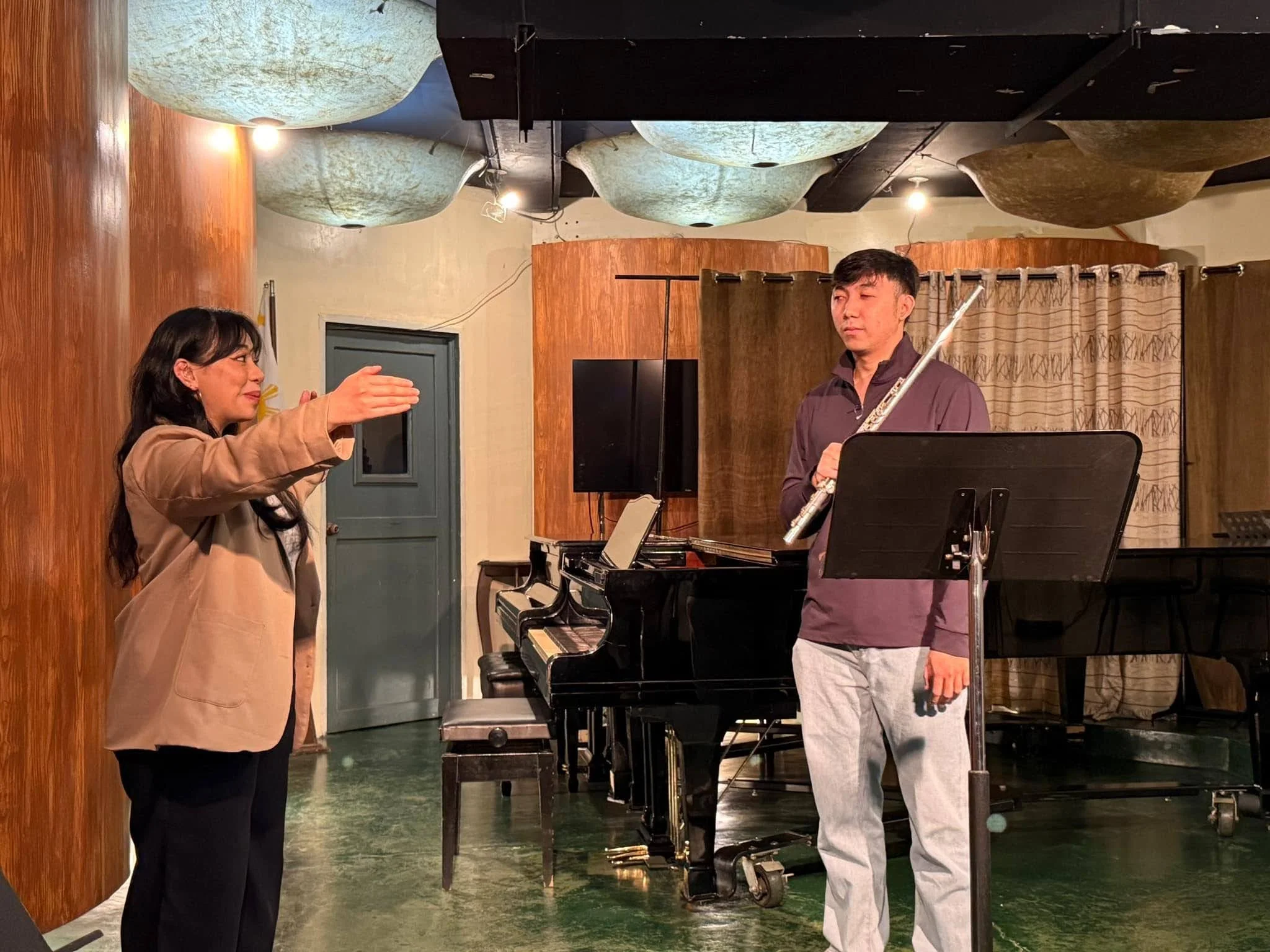 Masterclass at the University of the Philippines Diliman College of Music, March 2025