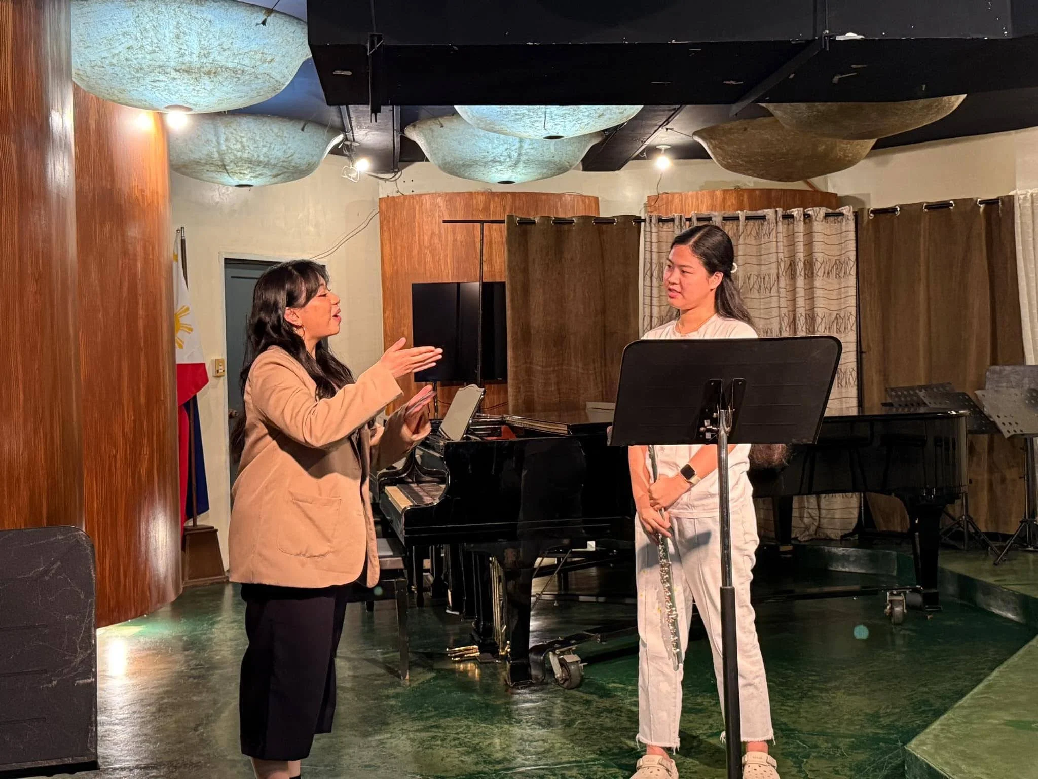 Masterclass at the University of the Philippines Diliman College of Music, March 2025