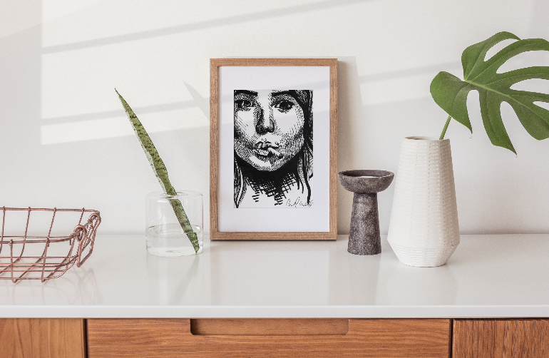 'Smoke' Print