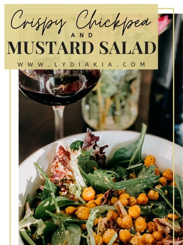 Crispy Chickpea and Mustard Salad Recipe