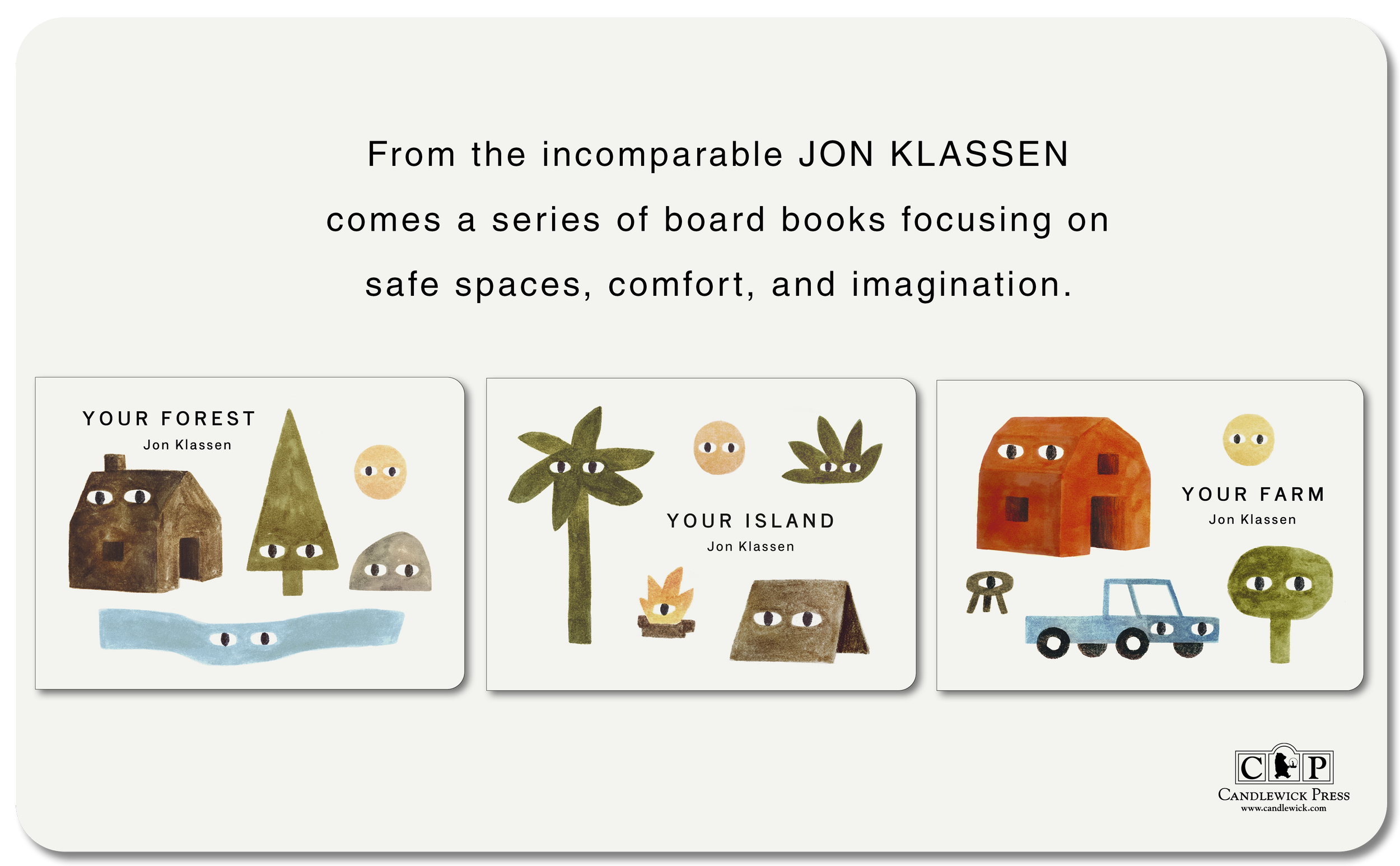 Amazon A + Images for YOUR FOREST BY JON KLASSEN