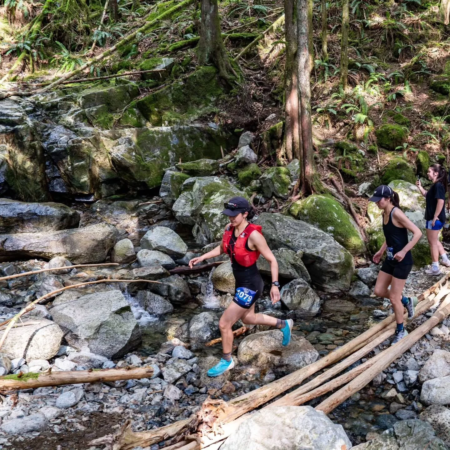 Fun in the trails at @5peaksrun with @breejac_ last weekend ☀️