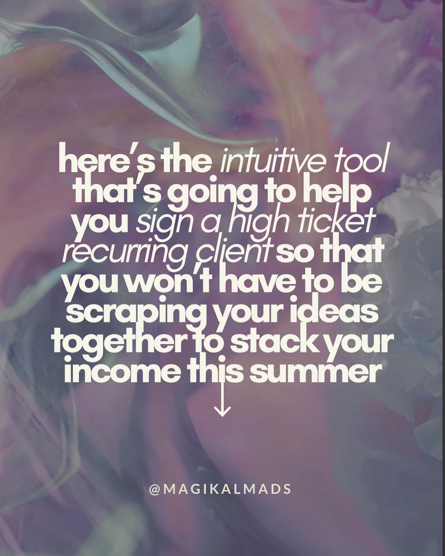 learn to live in integrity and hold yourself accountable. 

your ability to hold yourself accountable to your own standards and clean up the leaky energy, especially in your business/client relationships, is your ability to scale a $5M international 