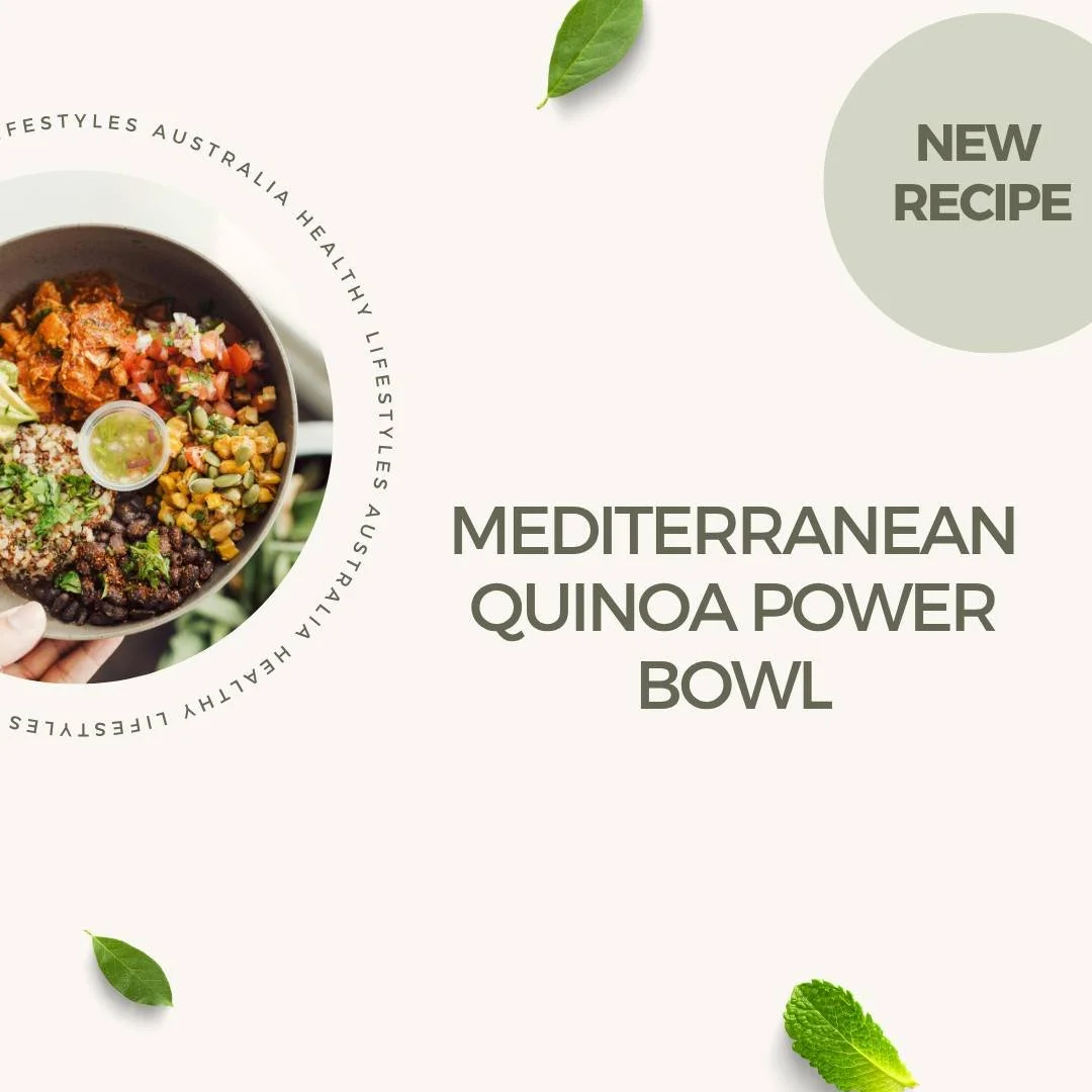 Fresh, zesty, and full of fuel. 
This Mediterranean Quinoa Power Bowl is your one-stop shop for protein, fibre, and flavour.
Perfect for lunch, meal prep, or whenever you need a quick, nourishing boost!
Find this recipe (and more) on our website, l