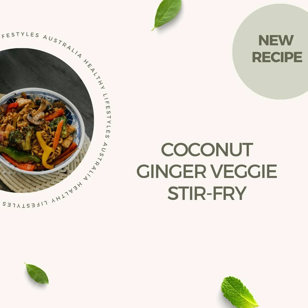 🥥Quick, creamy, and full of zing!
This Coconut Ginger Veggie Stir-Fry is your weeknight hero - packed with vibrant veggies, a hint of spice, and that dreamy coconut finish 🌱
Add tofu, prawns, or tempeh for an extra protein punch!

 Find this recipe