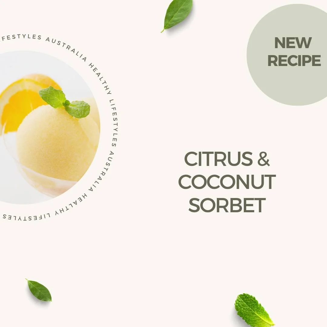 Next in our series of sweet treats perfect for the summer period is this Citrus &amp; Coconut Sorbet. Fruity, creamy (without the dairy, making it perfect for those who are lactose intolerant or vegan) and icy cold, this sweet treat is perfect for th