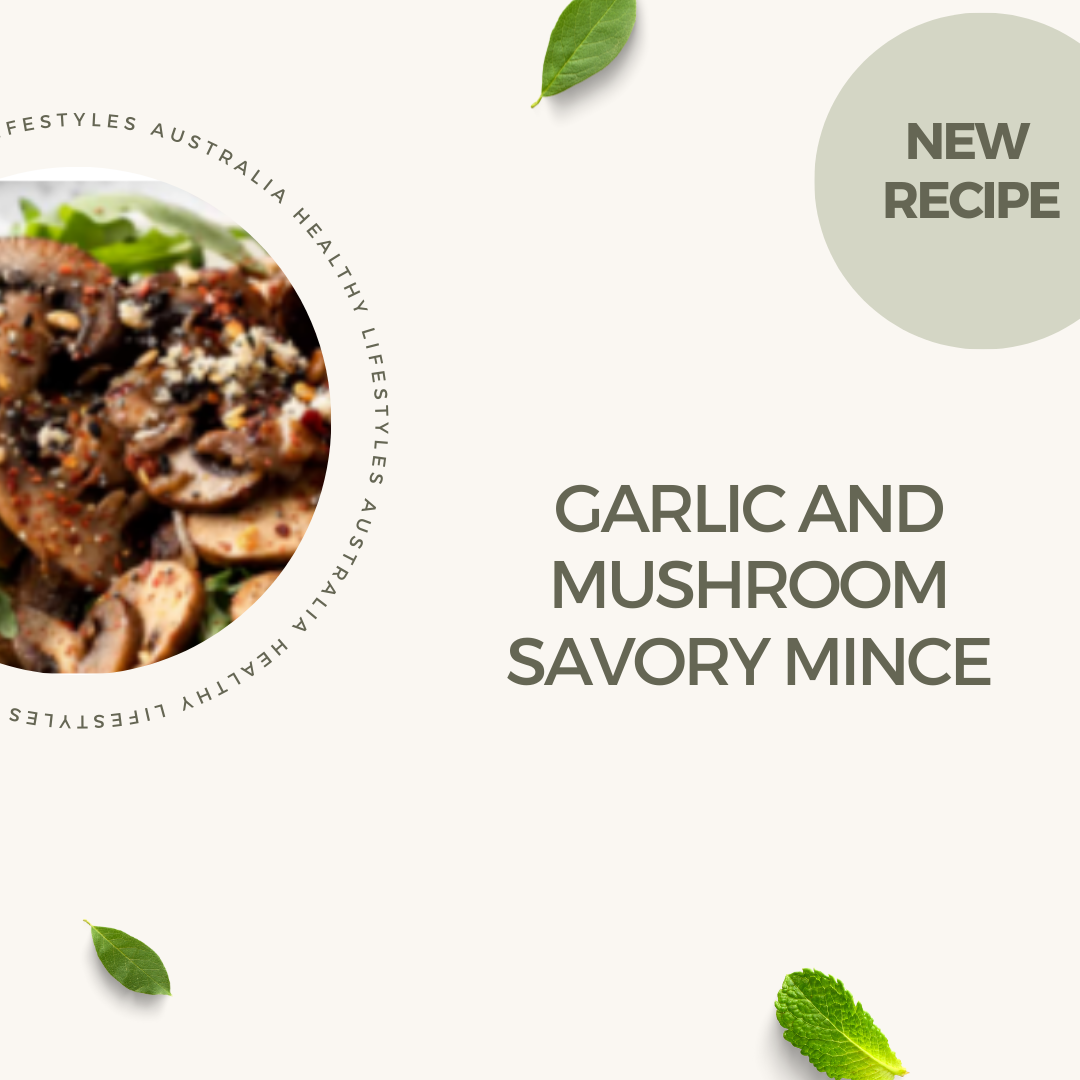Garlic and Mushroom Savory Mince