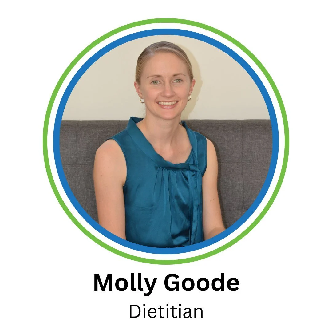 Meet Molly&ndash; Accredited Practising Dietitian &amp; Nutritionist
📍Servicing the Ipswich Region

Molly graduated from the University of Queensland (UQ) with a Bachelor of Health Science in Nutrition and completed her Master of Dietetics.

Molly&r