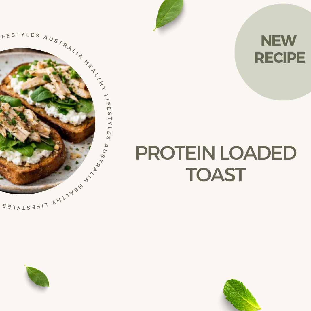Protein loaded toast