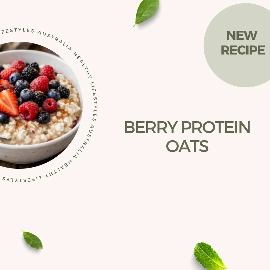 Creamy, filling and full of protein, these Berry Protein Oats will keep you fueled all morning!

Find this recipe (and more) in the comments!