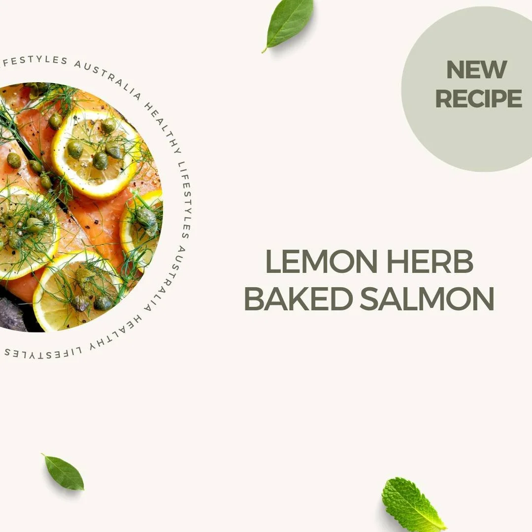 First in our series of Mid-Week Dinners for High Blood Pressure, is this Lemon &amp; Herb Baked Salmon with Roast Vegetables. This dinner is a source of lean protein, low in sodium and packed with vegetables, helping you get your daily nutrients whil
