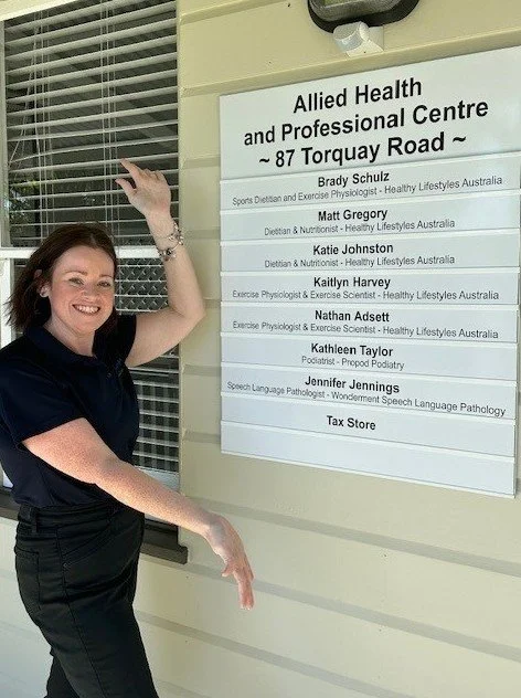 A fresh new sign for our Hervey Bay clinic! 

Our brand new clinic sign is up, and our wonderful receptionist Zoe is all smiles out front - ready to welcome you in! 

Same dedicated team, same great care - just a new sign to greet you in 💙

#ClinicU