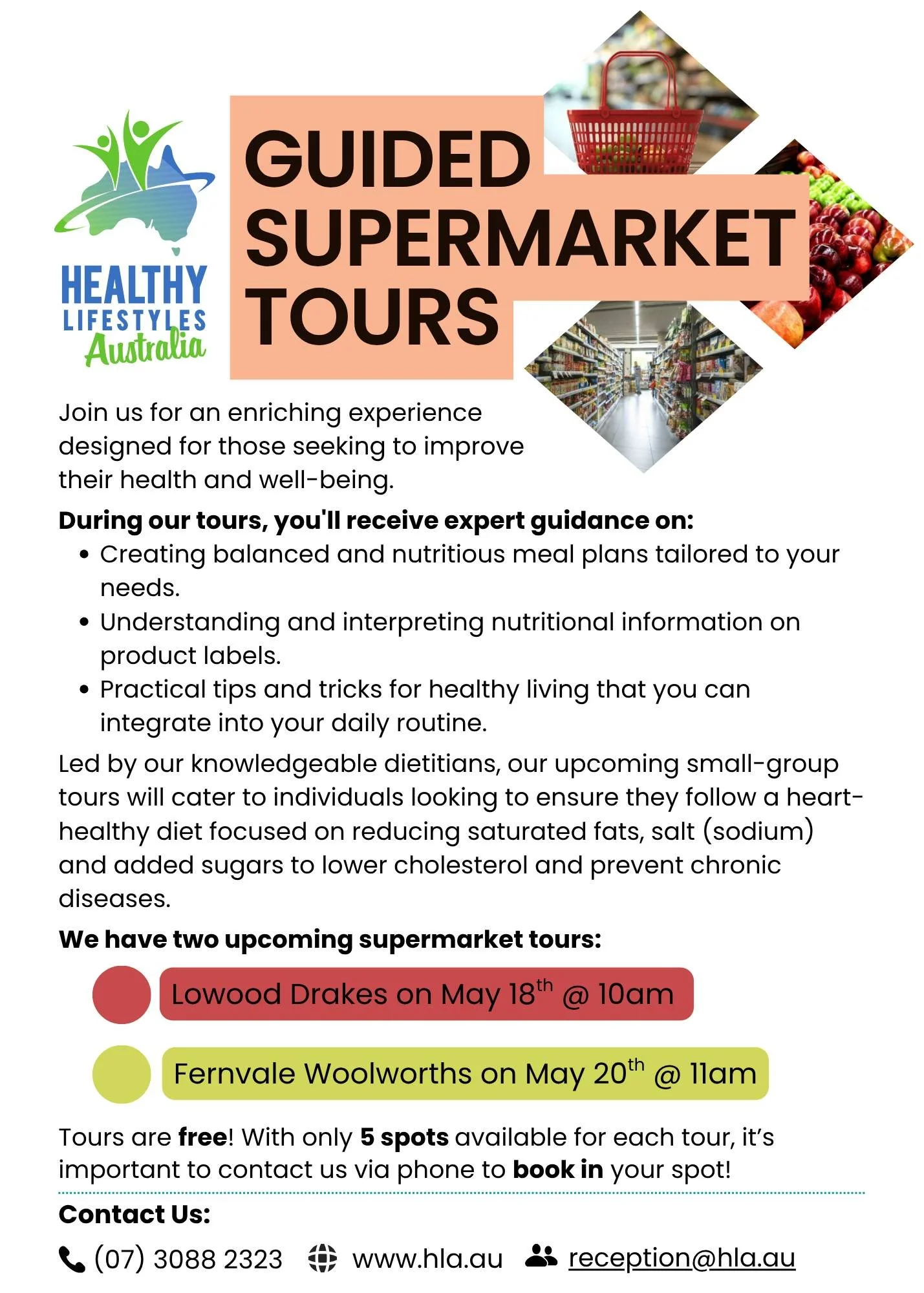 Dive into our practical sessions where our  instructors guide you through the art of healthy meal preparation, ingredient selection, and making nutritious choices while grocery shopping. Whether you're managing diabetes, striving to lose weight, or a