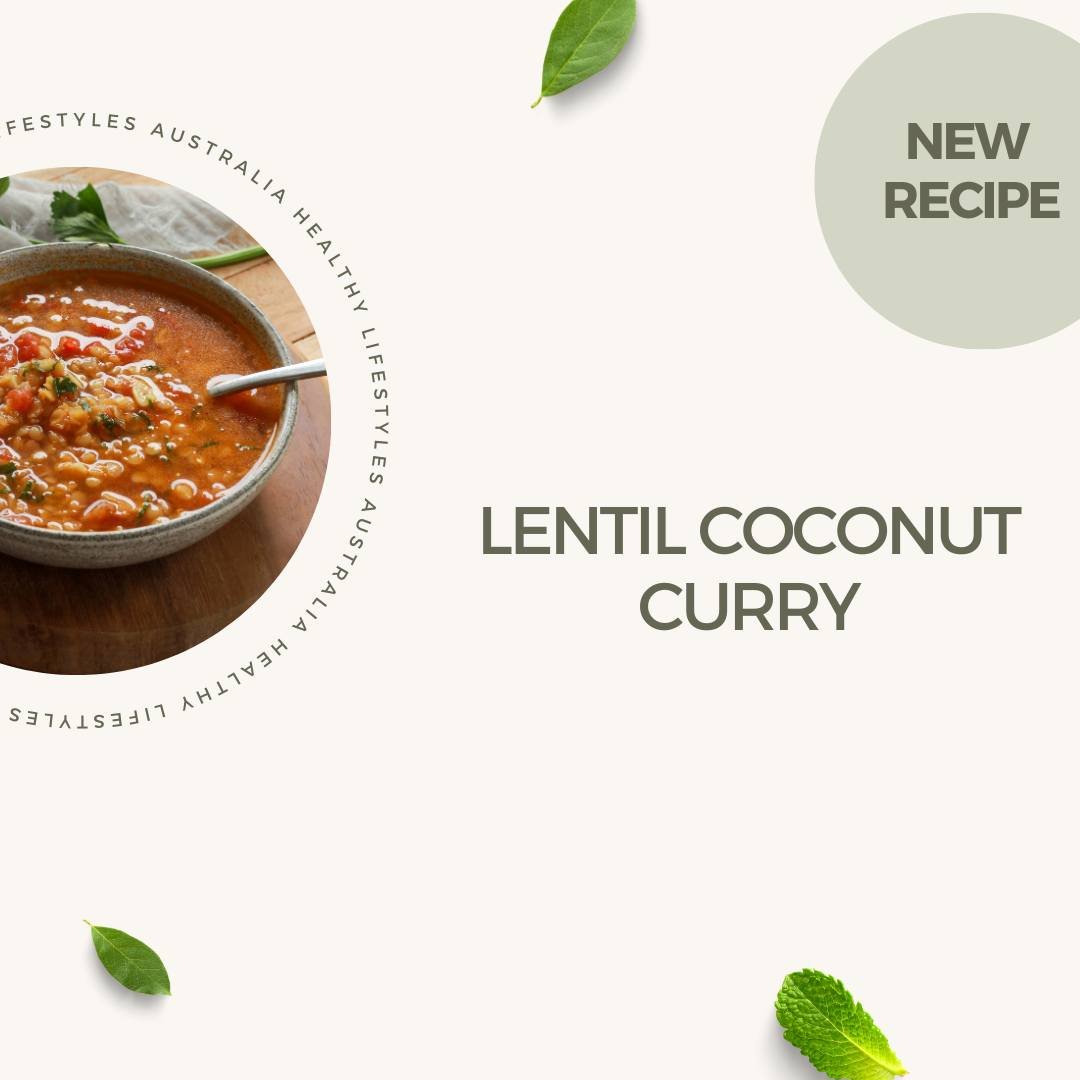 Next in our series of Mid-Week Dinners for High Blood Pressure, is this Lentil &amp; Vegetable Coconut Curry. Lentils are packed with protein, fibre, iron, and potassium, making them excellent for heart health, weight management, and blood sugar regu