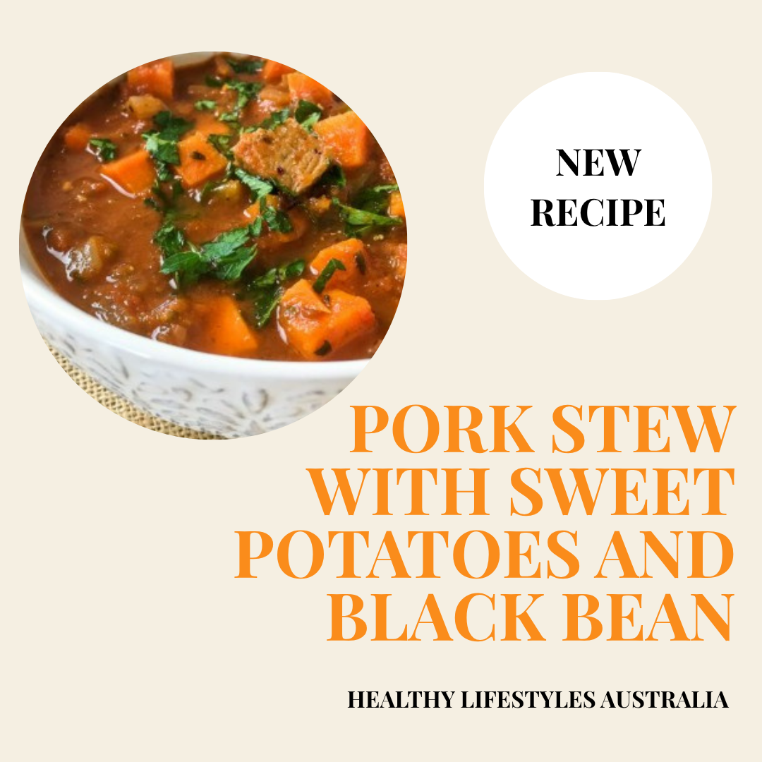 PORK STEW WITH SWEET POTATOES AND BLACK BEAN