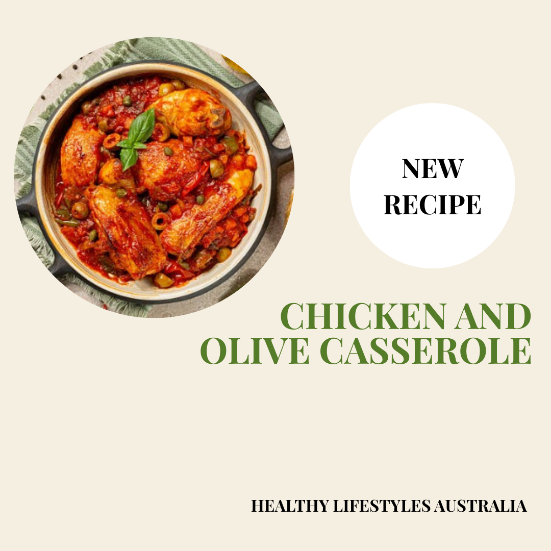 CHICKEN AND OLIVE CASSEROLE
