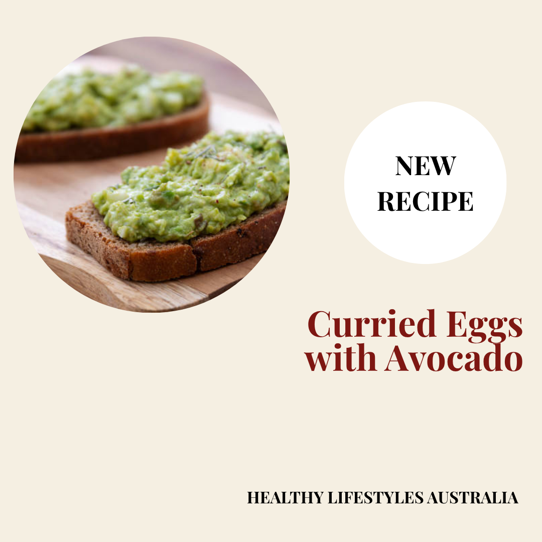 ‍Curried Eggs with Avocado