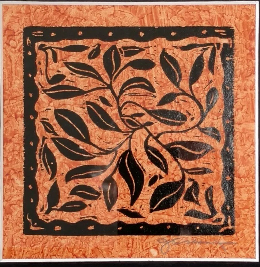 Leaves Framed 100 mary sullivan paper.jpg