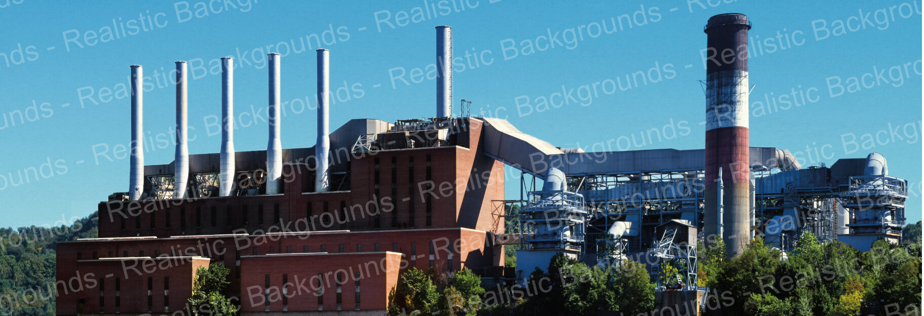 Realistic Backgrounds HO MOUNTAINS IN AUTUMN 14X38 Shipped Rolled Item 704-16 Left