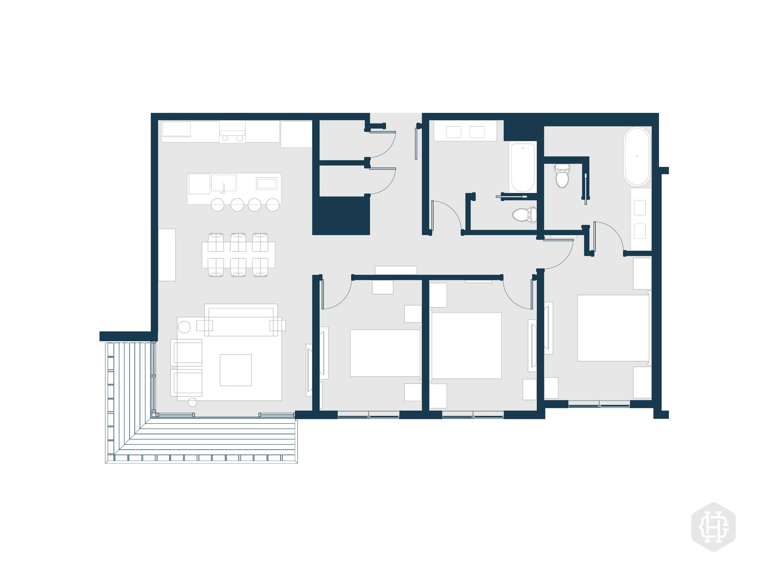 Three Bedroom
