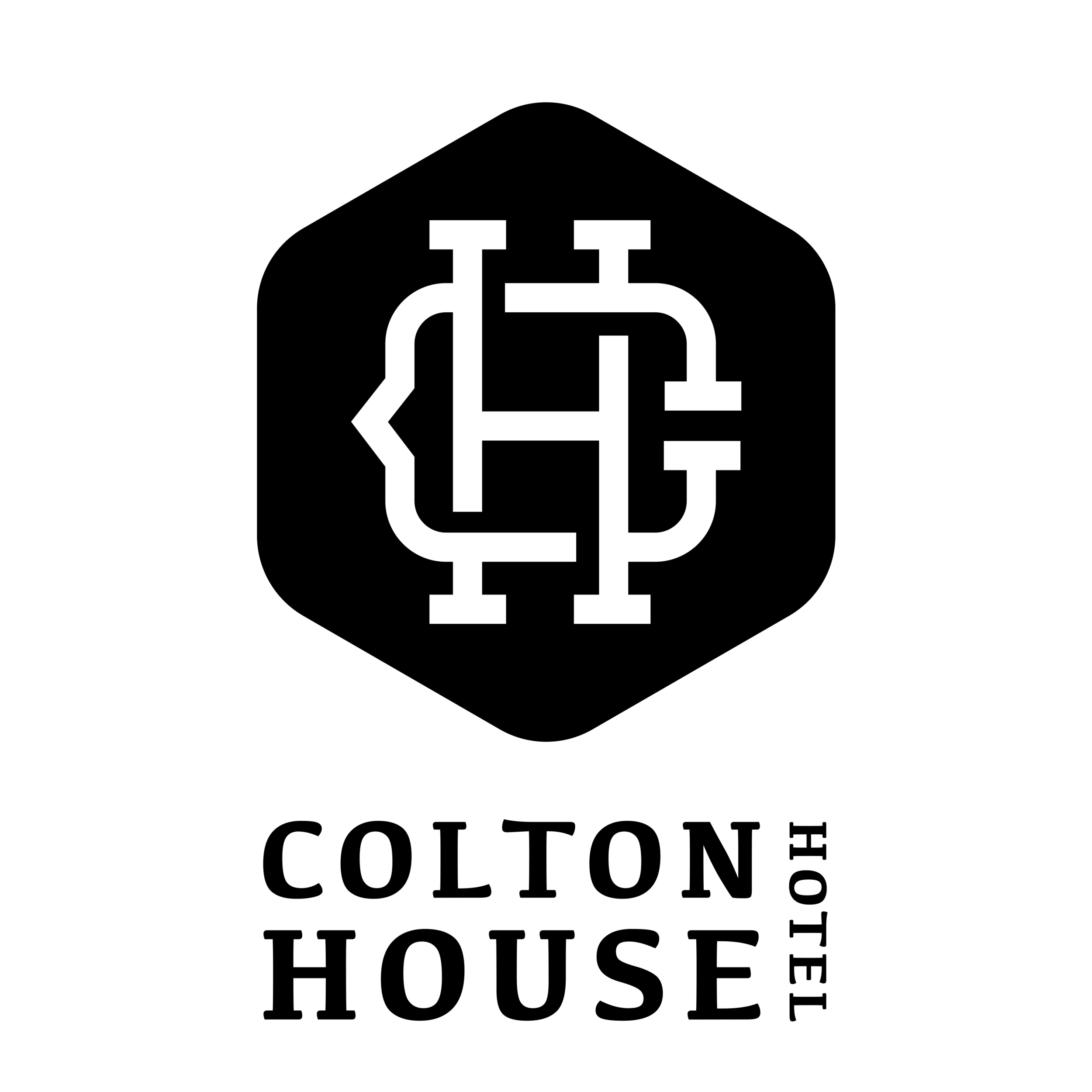 Black square with a white outline of a circuit component symbol in the center.