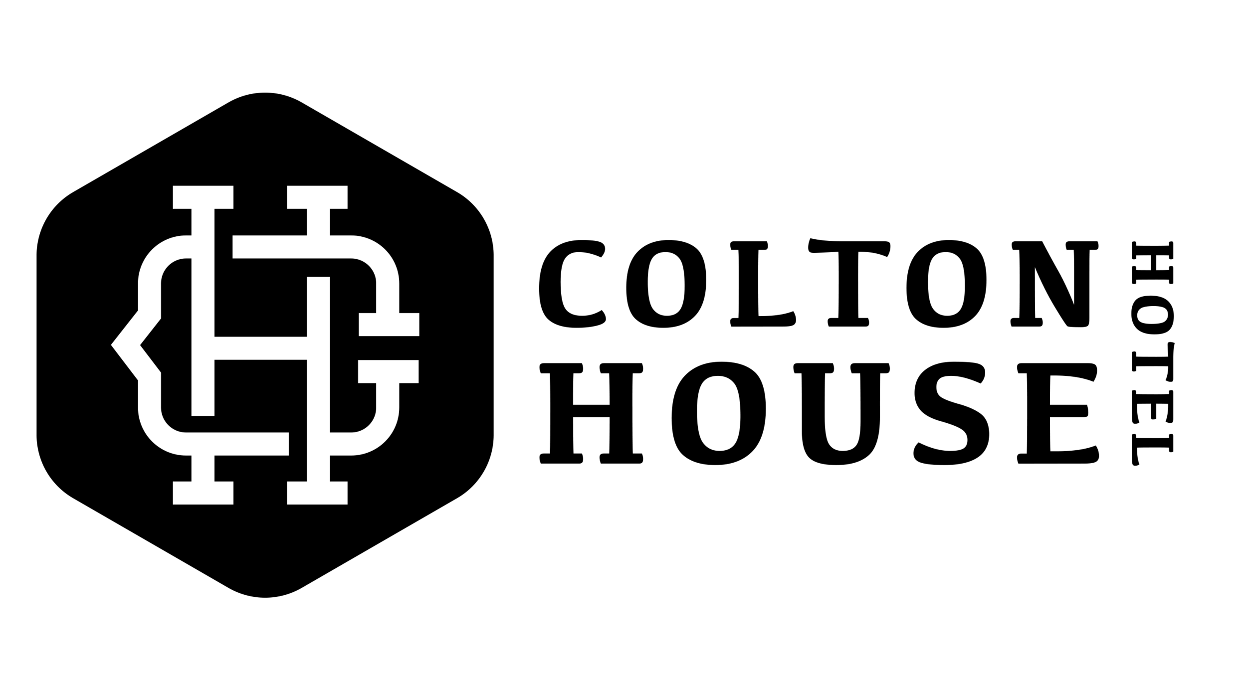 Black background with white Bitcoin symbol and partially visible text in a stylized font.