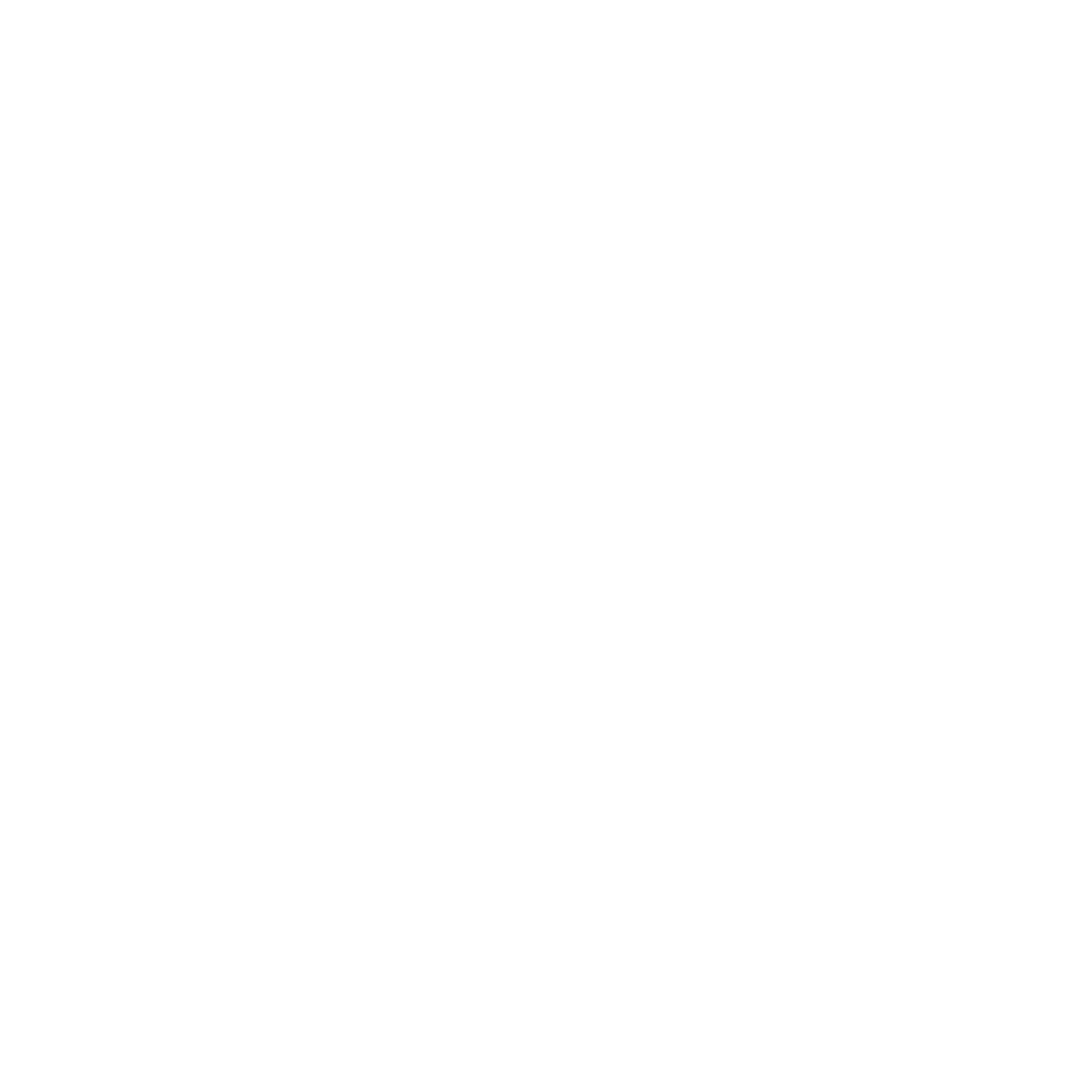 Black and white icon of a molecule structure inside a hexagon.