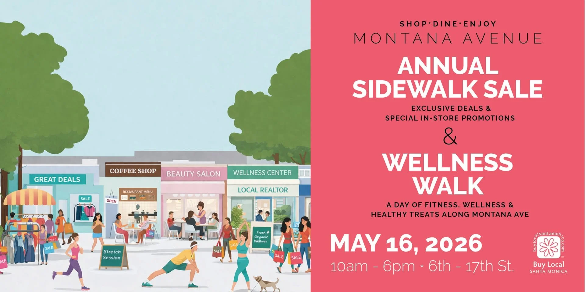 Montana Avenue Sidewalk Sale